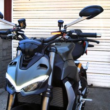 New Rage Cycles (NRC) Front Turn Signals for the Ducati Streetfighter V4 / V2